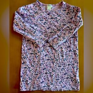 Girls lightweight Crewcuts purple floral dress